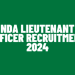 NDA Lieutenant Officer Recruitment